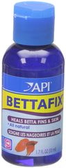 API Bettafix remède en flacon 1,7 oz pour bettas, soutien potentiel au bien-être.