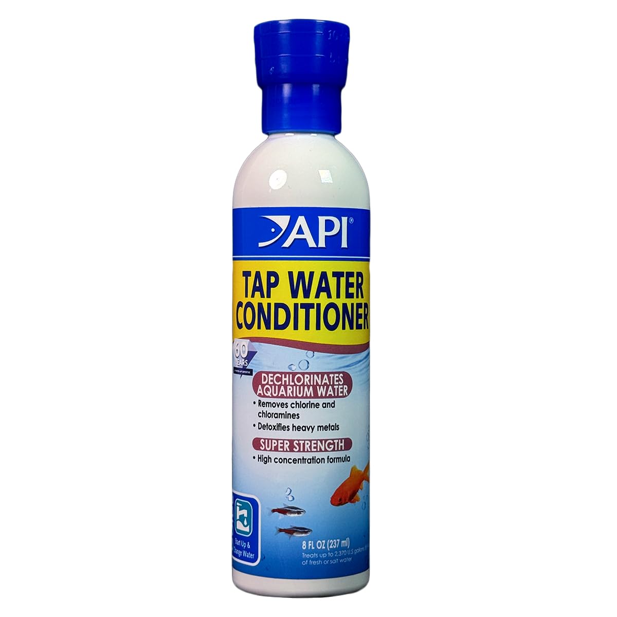 API Conditionneur d'eau en bouteille 8 oz prêt à l’emploi pour l’installation de l’aquarium