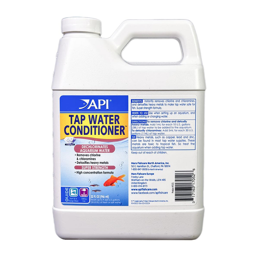 API conditionneur eau robinet : bouteille 32 onces prête pour l’aquarium.