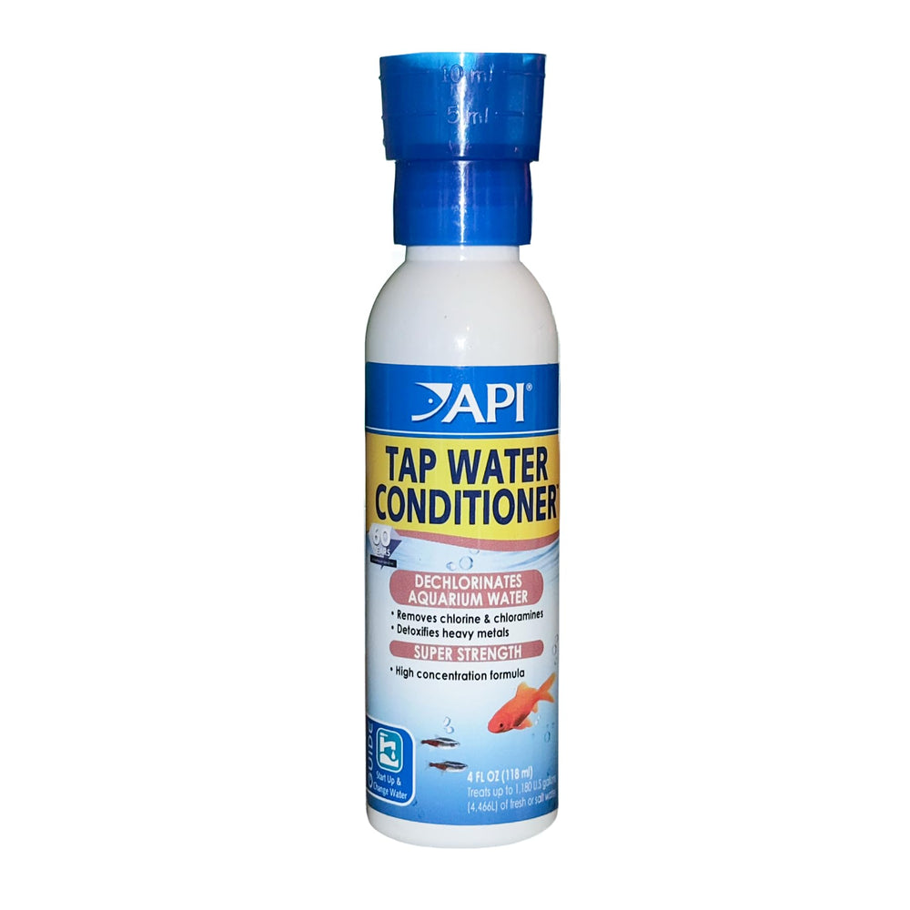 Bouteille API Conditionneur eau robinet neutralisant le chlore pour l'aquarium.