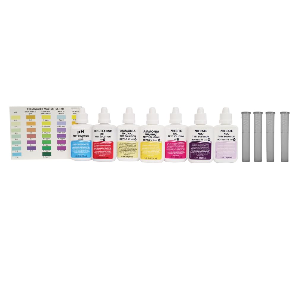 API Freshwater Master carte-couleurs laminée, référence visuelle fiable des résultats