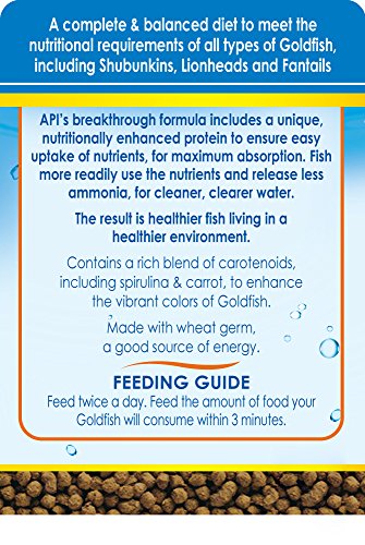 API GOLDFISH PELLETS - granulés riches en protéines, digestion optimisée