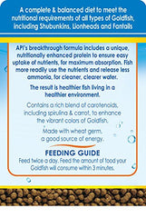 API GOLDFISH PELLETS - granulés riches en protéines, digestion optimisée
