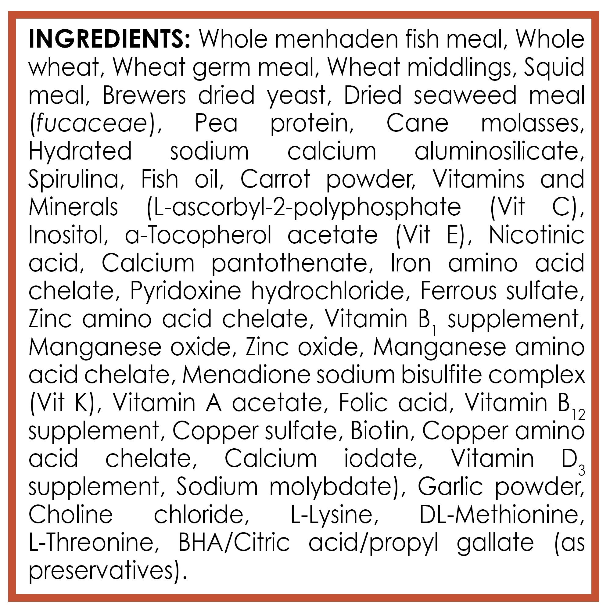 API GOLDFISH PELLETS - germes de blé pour énergie durable
