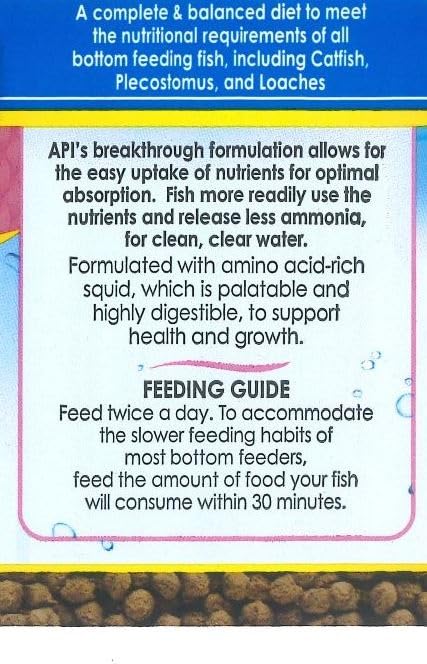 Granulés API pour poissons de fond; protéines optimales pour une croissance équilibrée.
