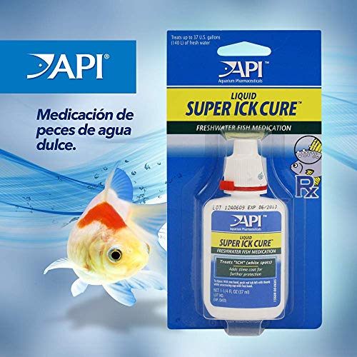 API LIQUID SUPER ICK CURE: instructions claires sur l’étiquette.