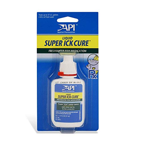 API LIQUID SUPER ICK CURE: non recommandé pour les aquariums récif.