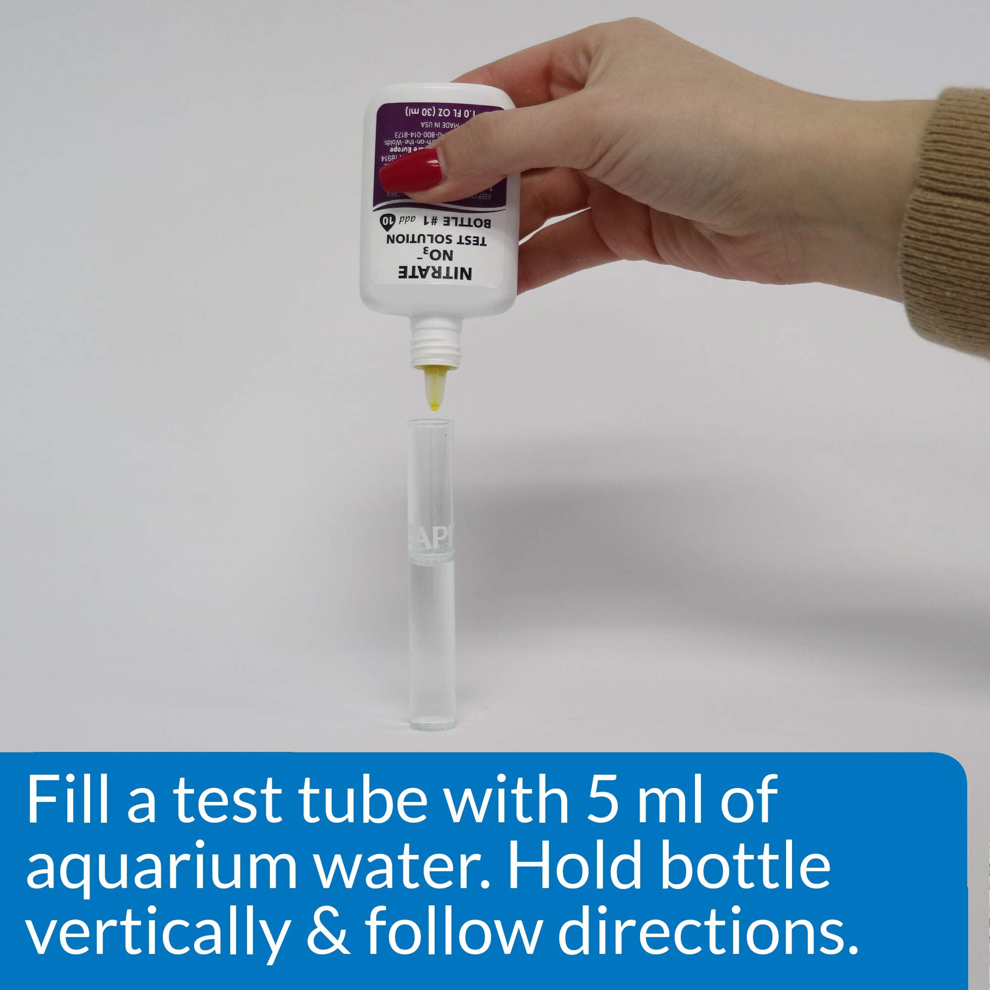 API NITRATE 90-Test : carte de couleur pour vérification précise