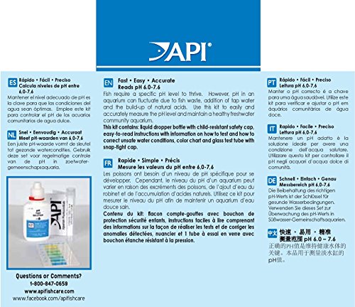 Carte couleur API: échelle visuelle pour interpréter rapidement le pH