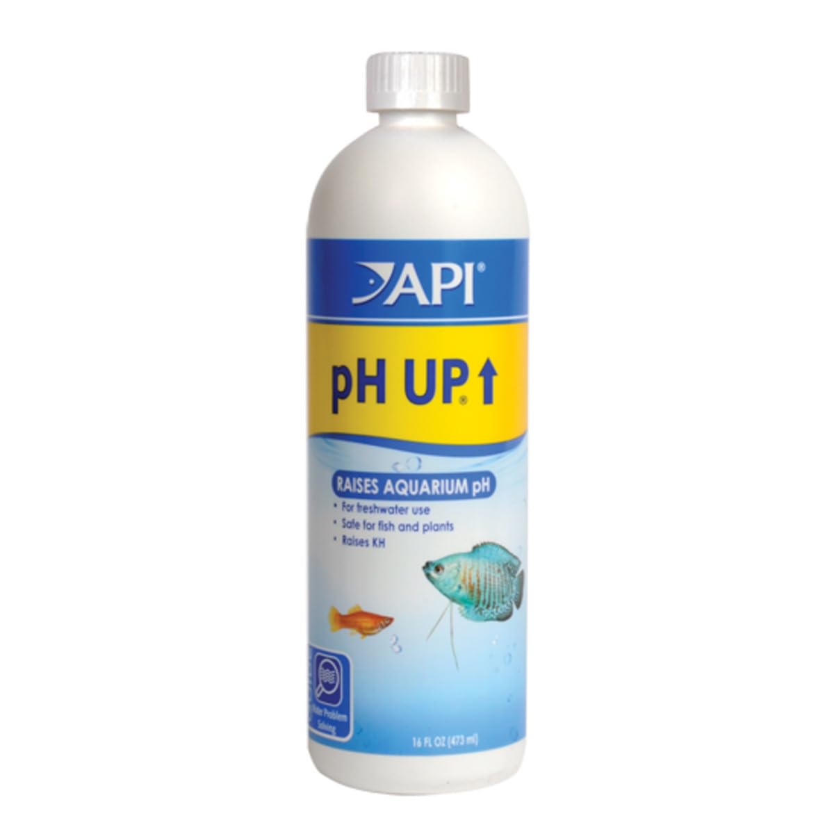 API pH Up – bouteille 16 oz pour augmenter le pH de l’eau douce de l’aquarium.