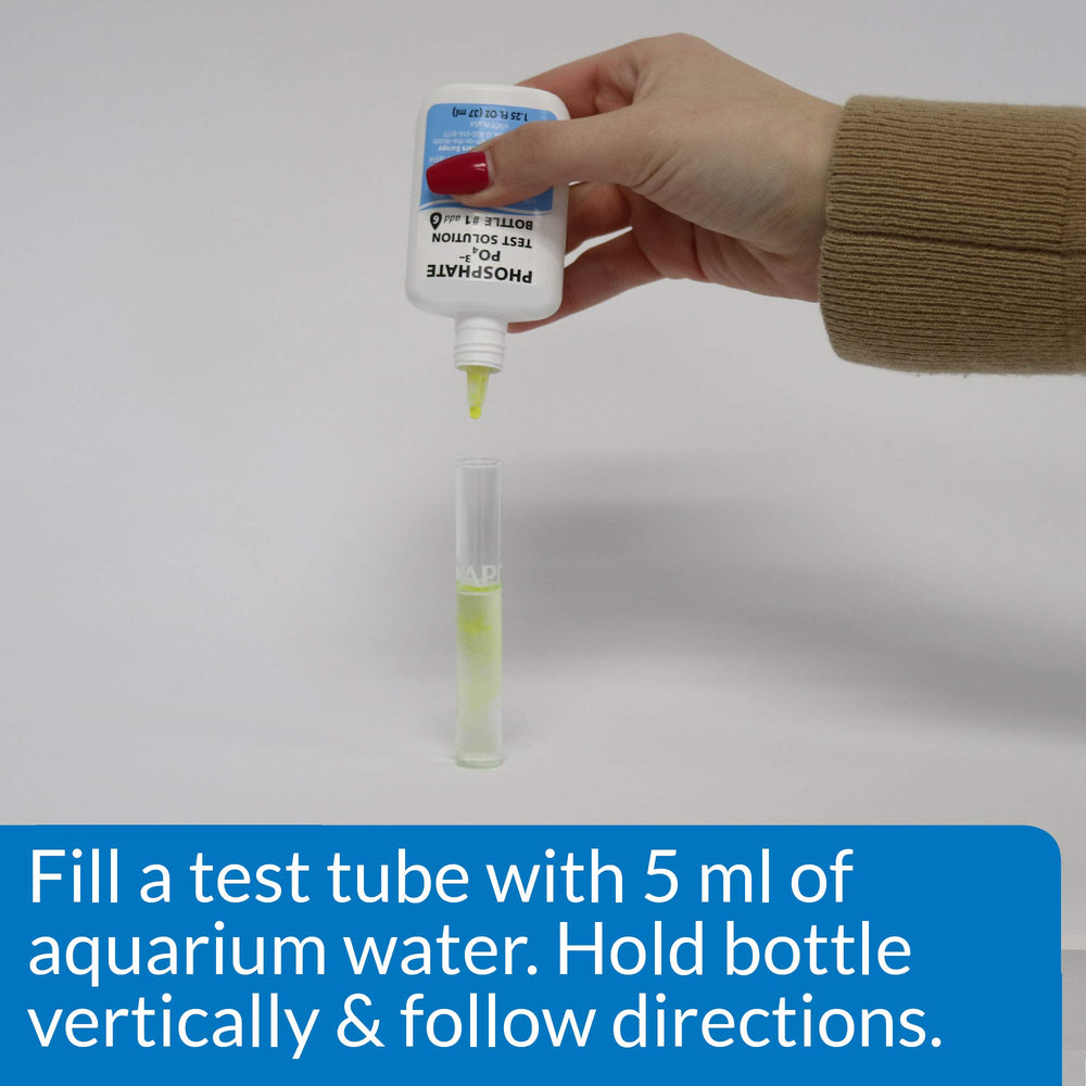 API Phosphate Kit tube de test et capuchon: manipulation sûre et propre