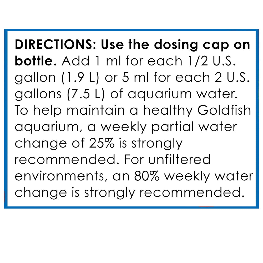 API Protéger Poisson Rouge – traitement lors des changements d’eau
