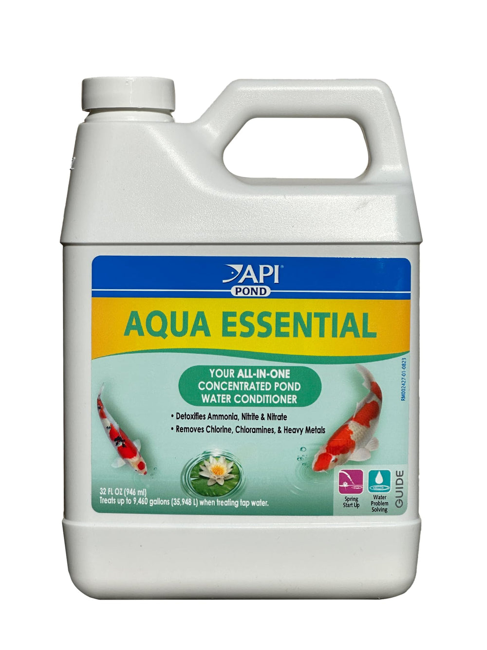API Pond Aqua Essential - Bouteille 32 onces améliore rapidement l'eau du bassin.