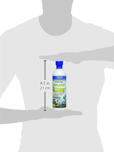 API POND MELAFIX sécurité pour le filtre biologique et l’écosystème du bassin.