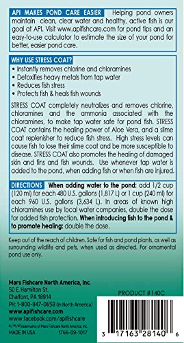 API POND STRESS COAT : application rapide dans l'eau.