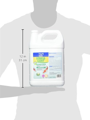API POND STRESS COAT formulation sûre pour étangs domestiques et faune.