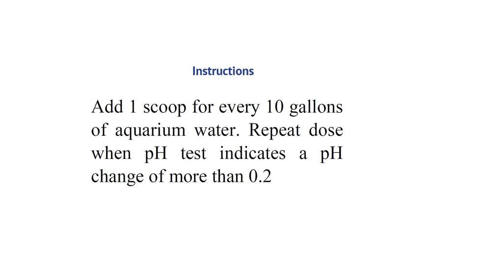 API Proper pH 7,5 – changement d'eau avec stabilisation du pH.