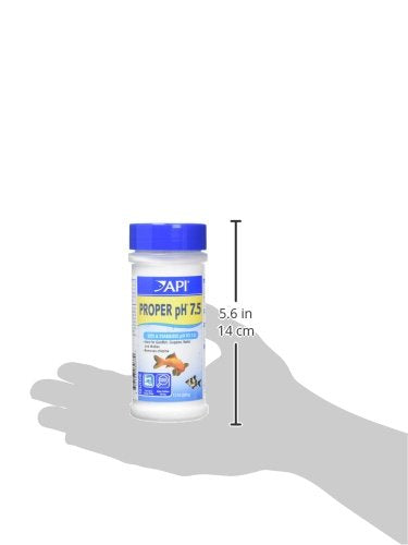 API Proper pH 7,5 – soutien à l'écosystème d'un aquarium d'eau douce.