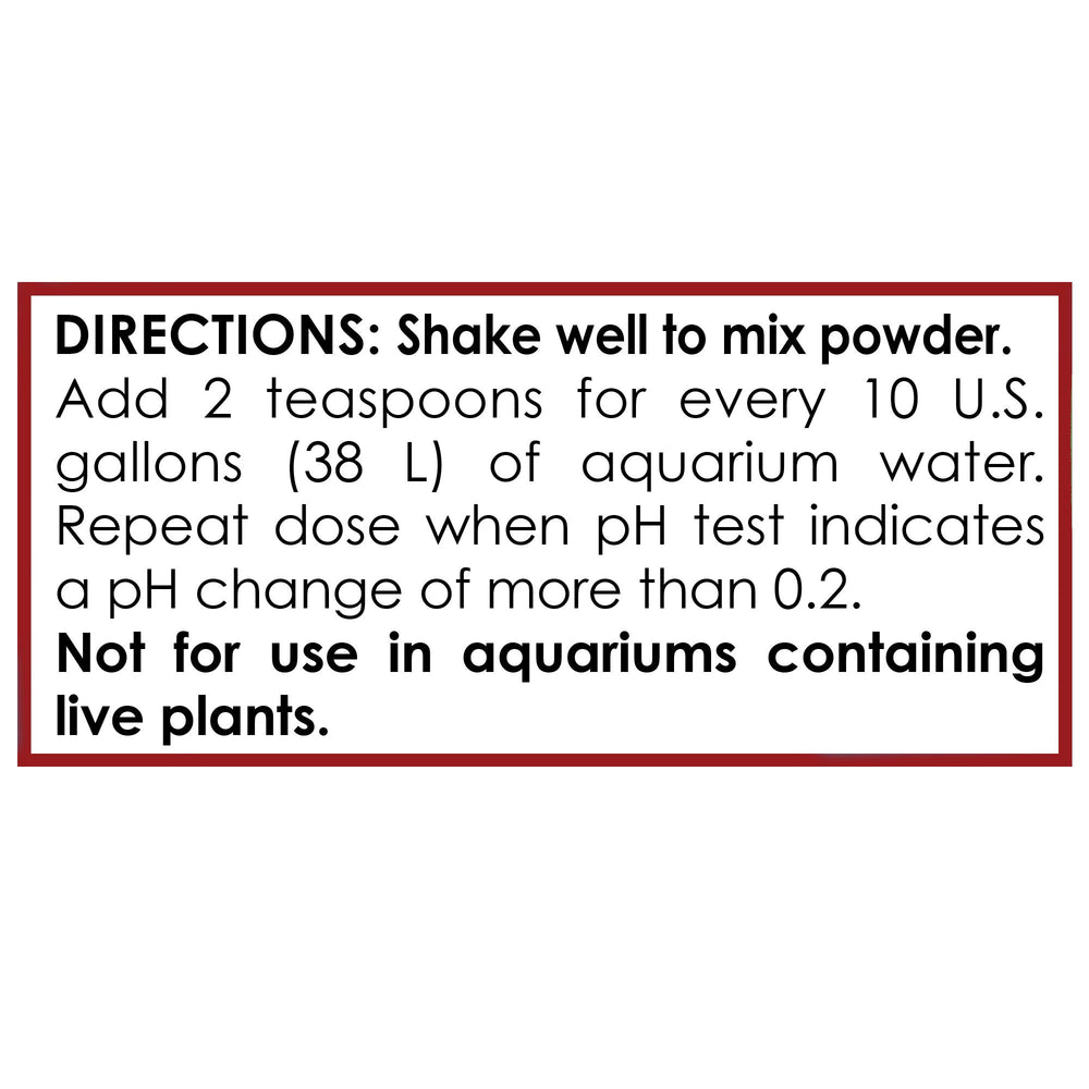 API PROPER pH 8.2 — Contenu pratique pour les aquariums sans plantes vivantes.