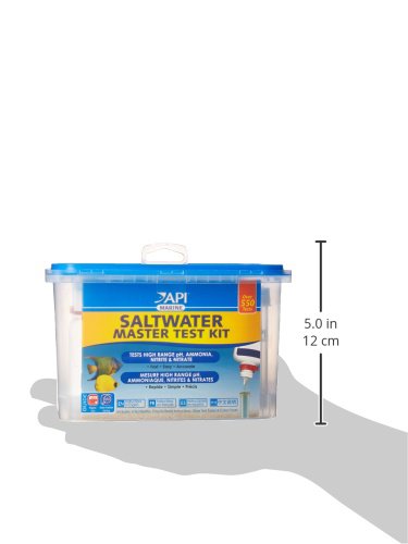 API Saltwater Master Test Kit – utilisation hebdomadaire pour maintenir un aquarium sain.