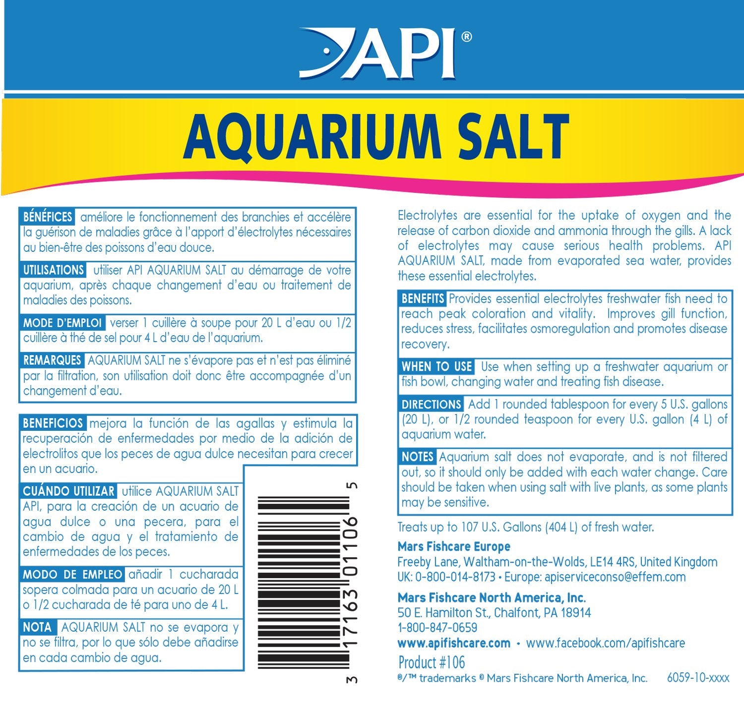 API Stress Coat eau-conditionnement rapide, purification simplifiée.