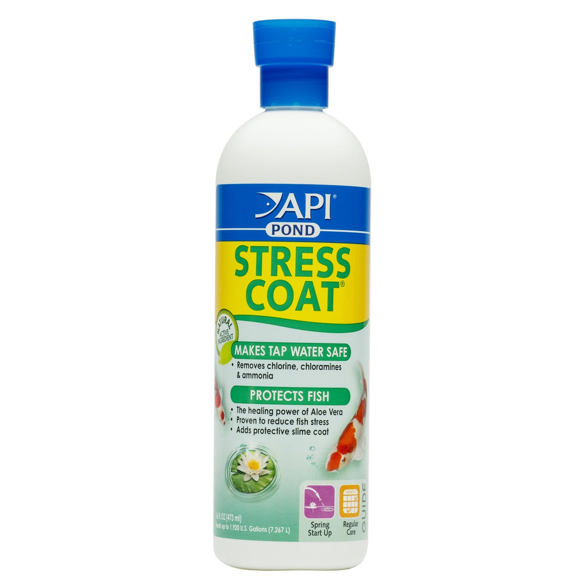 API Stress Coat : bouteille étang 473 ml prête à l'emploi pour étang