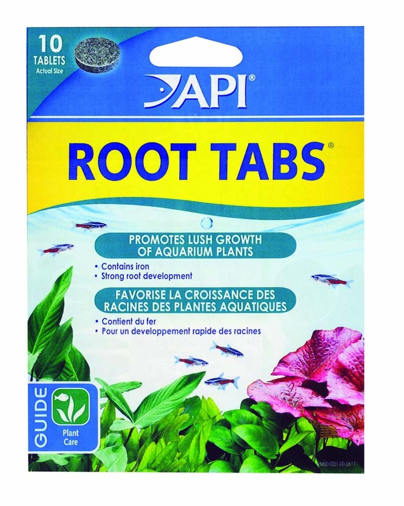 API tablettes racine fertilisant pour plantes d’aquarium en eau douce, paquet de 10.