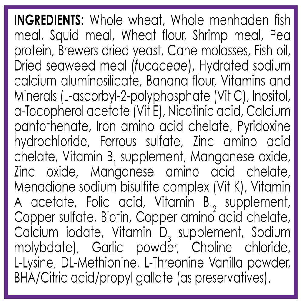 API Tropical Mini Pellets utilise calmar et crevettes pour une alimentation appréciée.