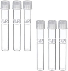 Tubes API pour tests d’aquarium, ensemble de 6, idéal pour les sessions de test répétées