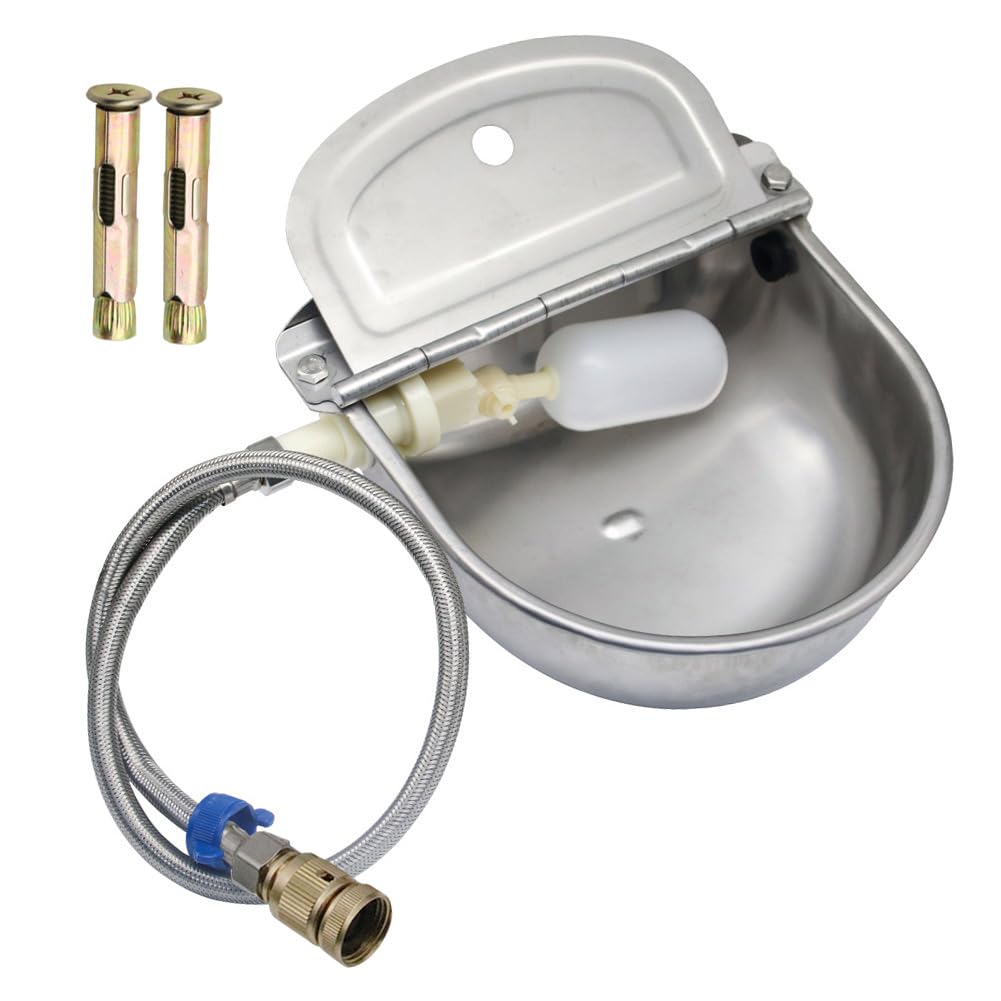 APlayfulBee abreuvoir automatique en acier inoxydable, durable et facile à nettoyer.