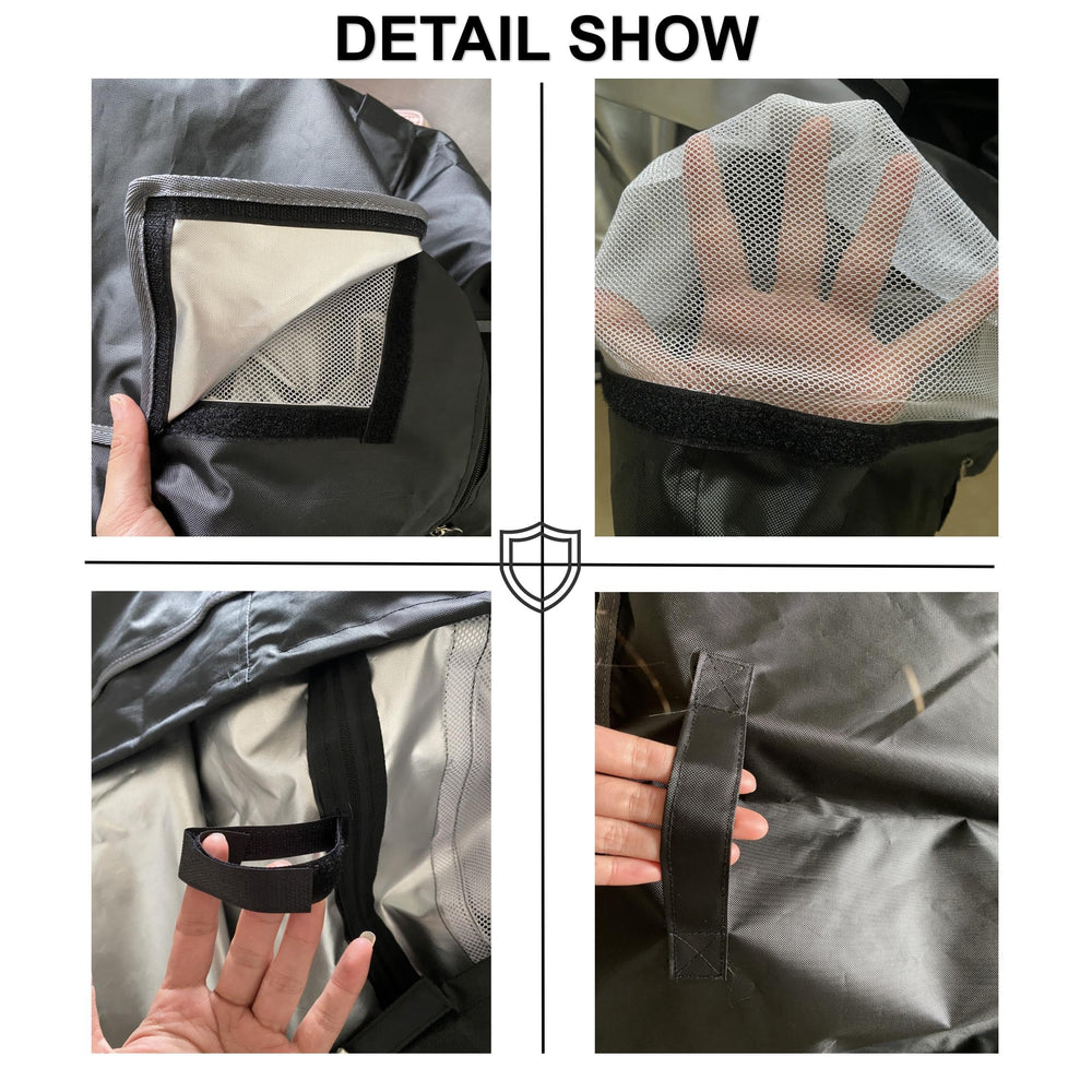 APOLAI 7 fermeture Velcro, attache sûre et ajustement rapide.