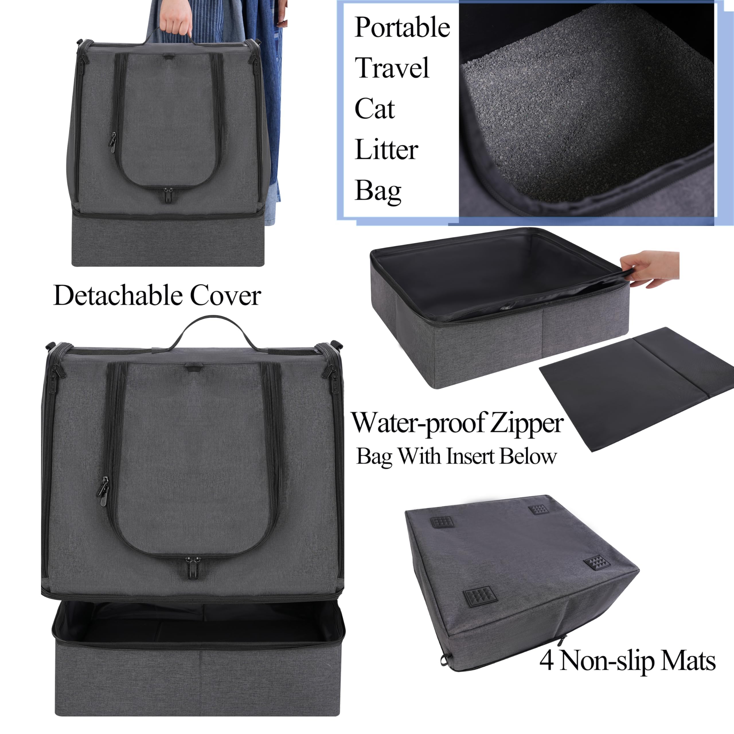 Apollo Walker revêtement imperméable amovible, nettoyage facile.
