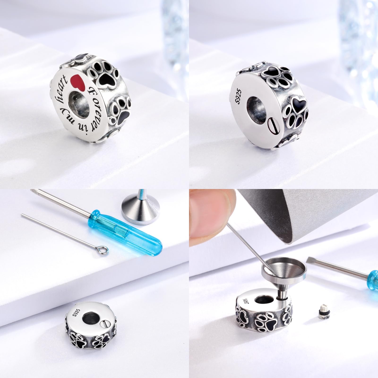 Artisanat mosaïque APOTIE en argent, bijou raffiné et durable.