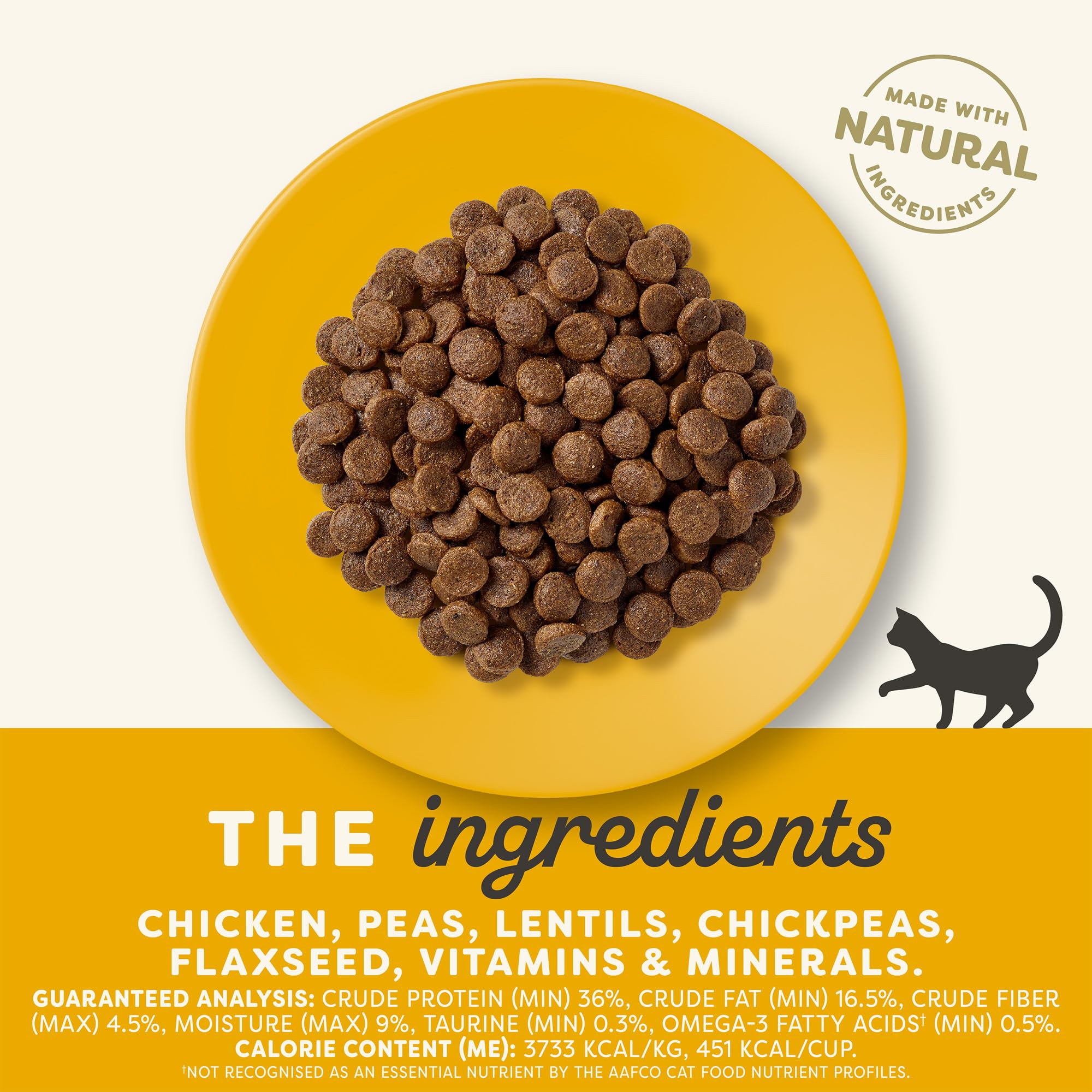 Croquettes Applaws sans céréales pour chat au poulet – texture croquante