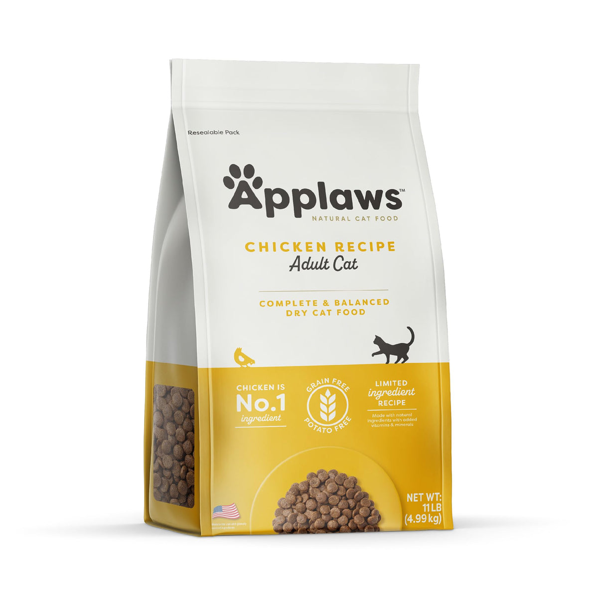 Applaws croquettes poulet, sac 5 kg, protéines de haute qualité