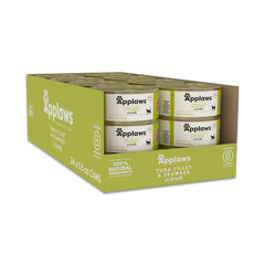 Boîte Applaws avec thon et algues en bouillon pour chat