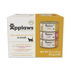 Boîtes Applaws pour chat, sélection naturelle et protéines de haute qualité.