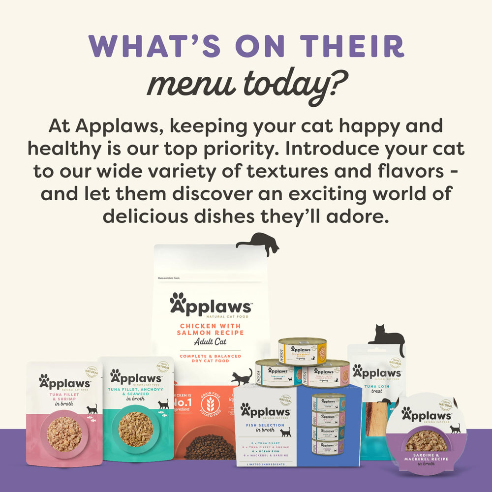 Applaws chat ingrédients limités sans additifs, repas naturel.