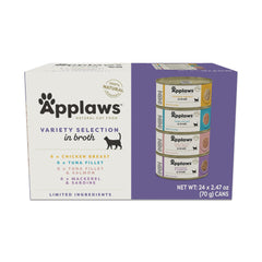 Applaws chat poulet bouillon: protéines naturelles et hydratation optimale.