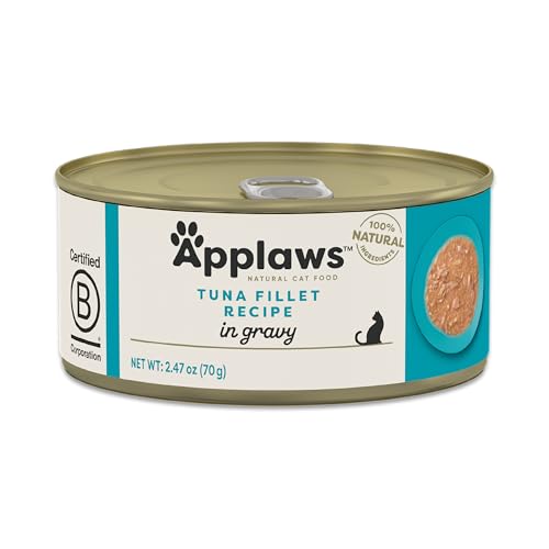 Applaws conserve thon filet sauce — repas humide pratique pour chat.