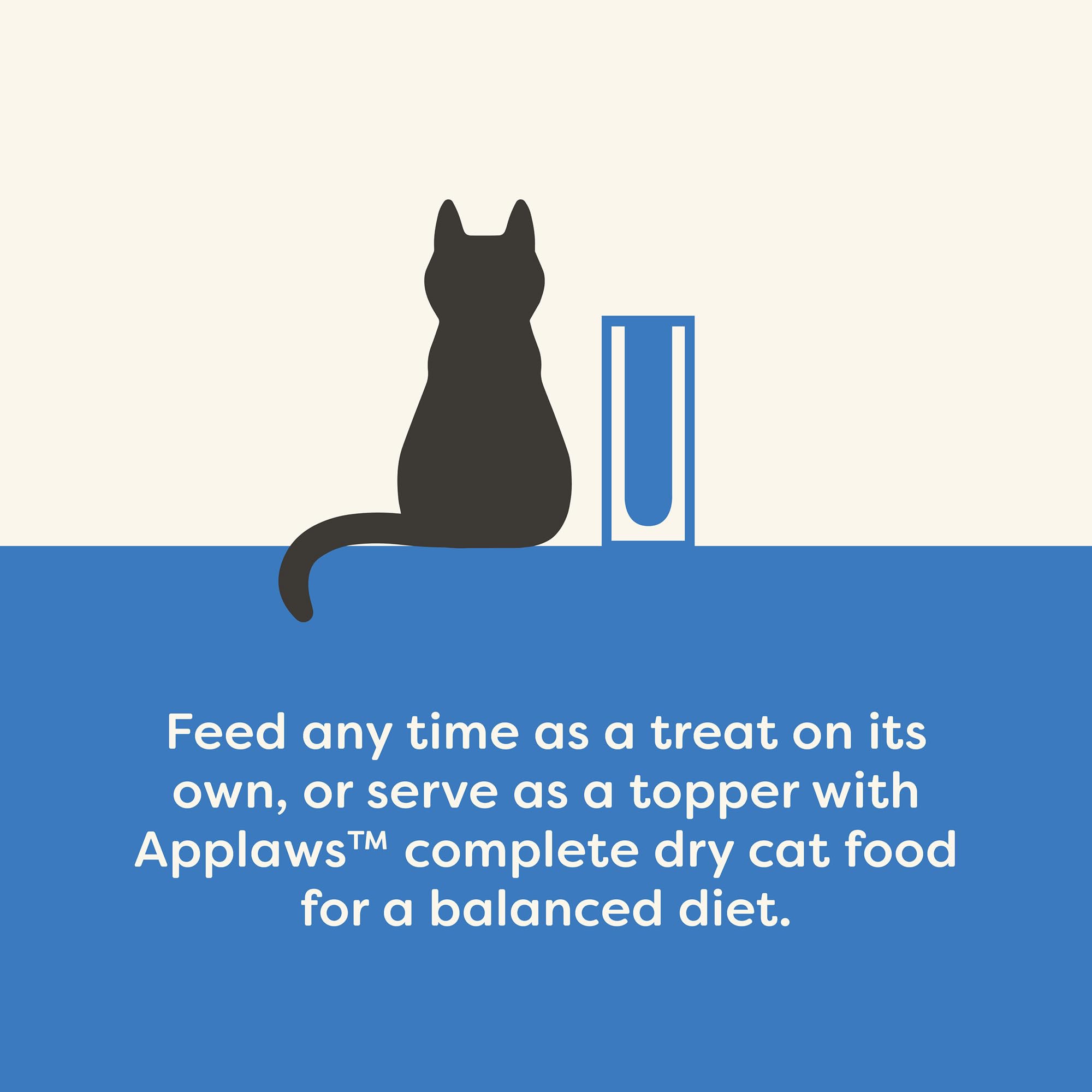 Texture cremeuse et bouillon Applaws Lickable pour stimuler l appétit.
