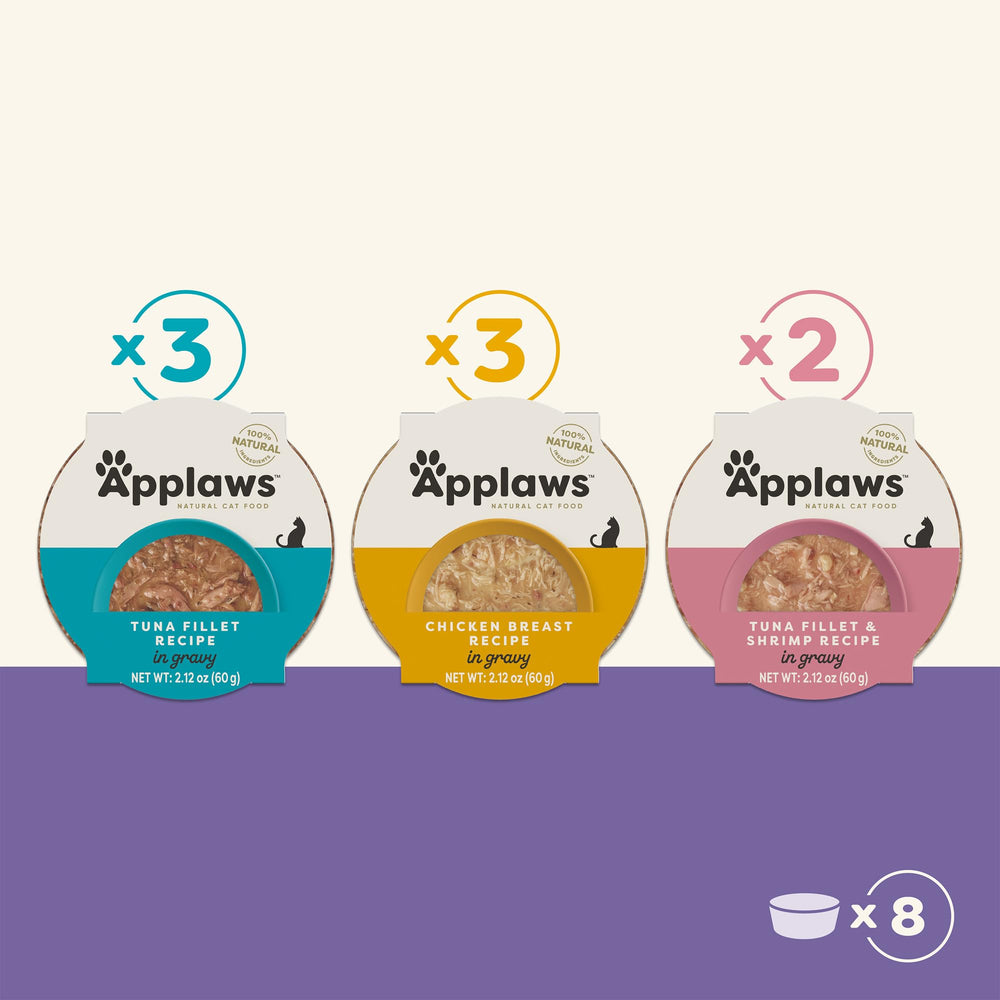 Applaws repas appétissant, stimulation naturelle du palais du chat.