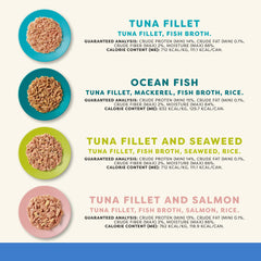 Applaws poisson sélection, bouillon savoureux favorisant l'hydratation et l'appétit.