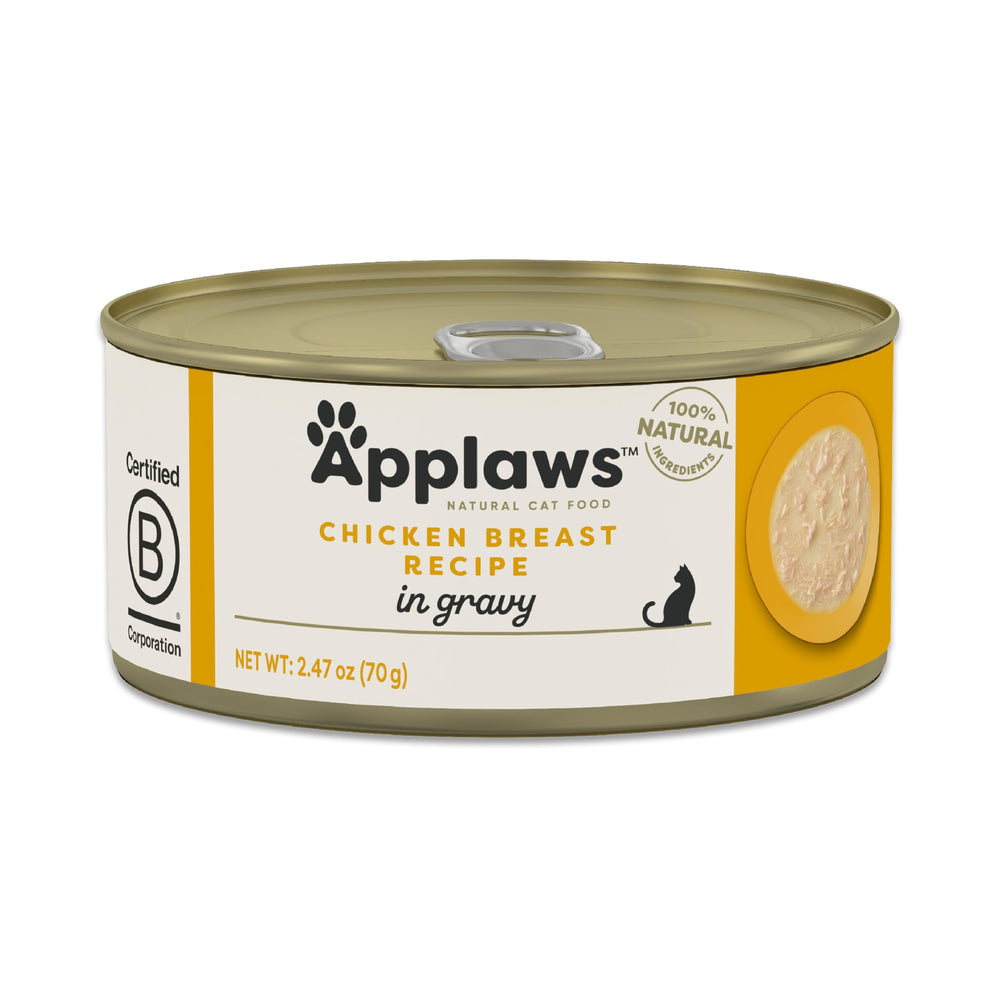 Applaws poitrine poulet mousse crémeuse, plaisir sensoriel sans additifs.