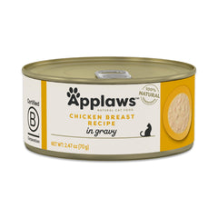 Applaws poitrine poulet mousse crémeuse, plaisir sensoriel sans additifs.