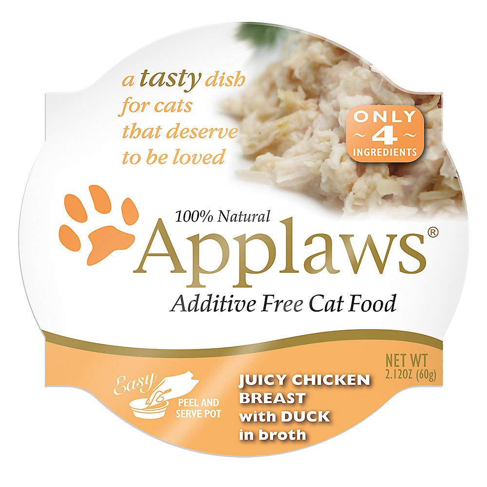 Pots individuels Applaws pour chat, pratique et prêt à servir.