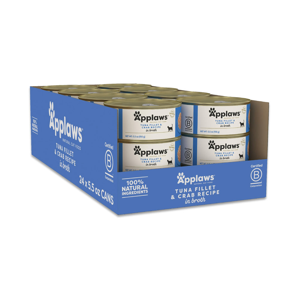 Applaws thon filet crabe bouillon : riche en protéines et saveur naturelle.