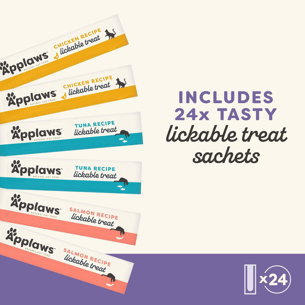 Applaws utilisation directe sur croquettes – variété de textures à chaque repas.