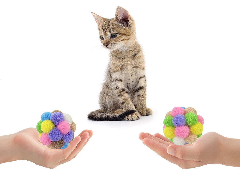 Balles AQSXO chat transportables, parfaites pour jeux d interieur.