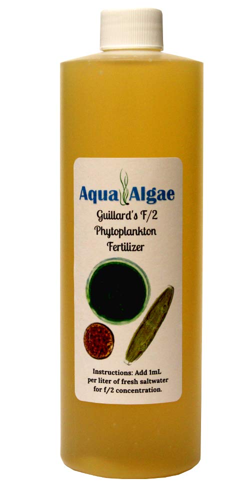 Aqua Algae F2 Ferts, bouteille 473 ml prête à nourrir vos cultures de phytoplancton.